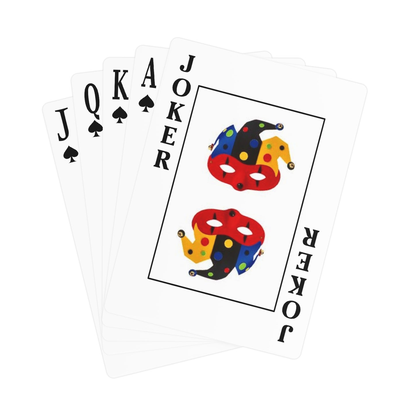 Custom Poker Cards - Perfect for Game Nights, Gifts, Collectors, Ace of Spades Design, Casino Theme