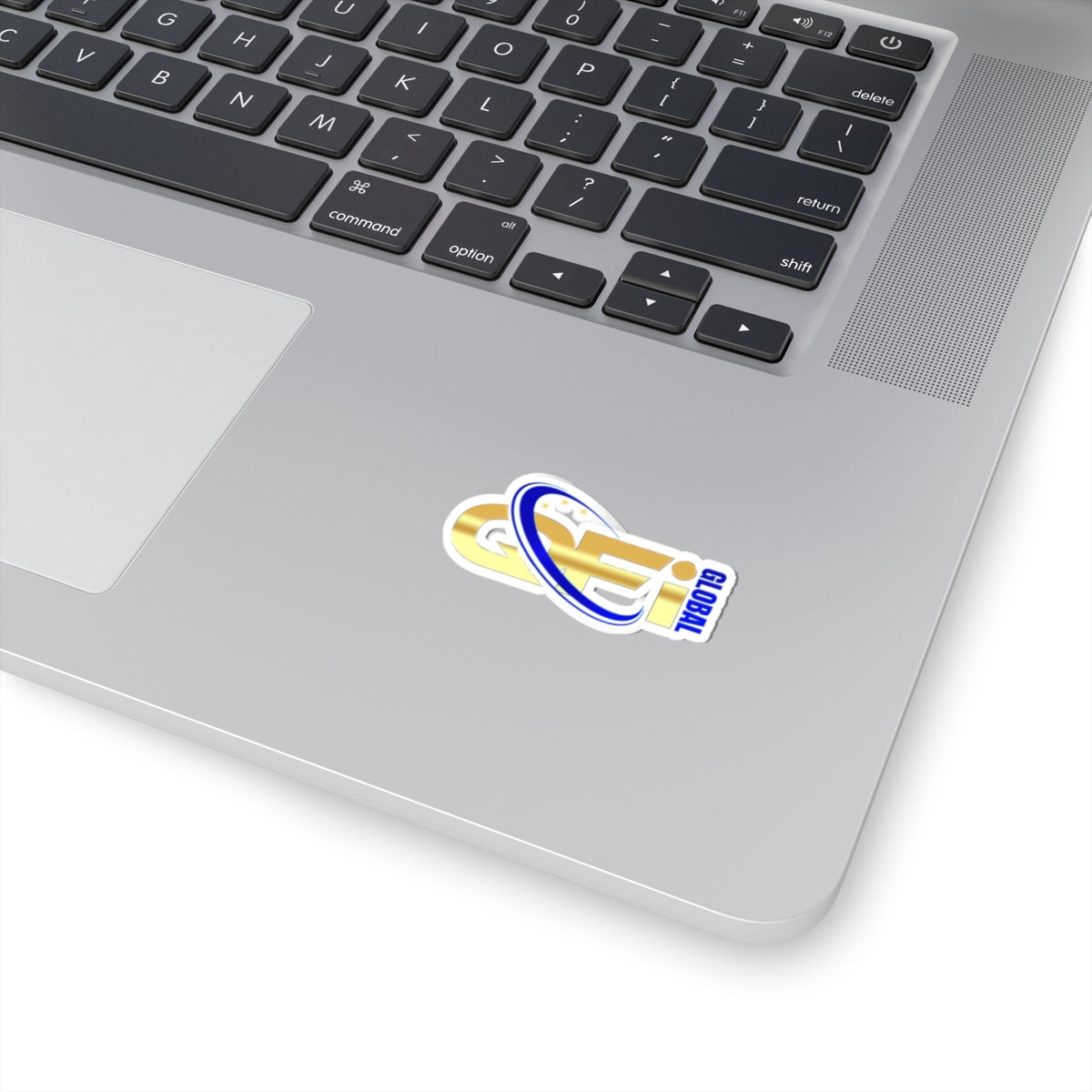 Gold Foil Kiss-Cut Stickers | Stylish Laptop Decals, Unique Gift for Travelers, Party Favors, Home Decor
